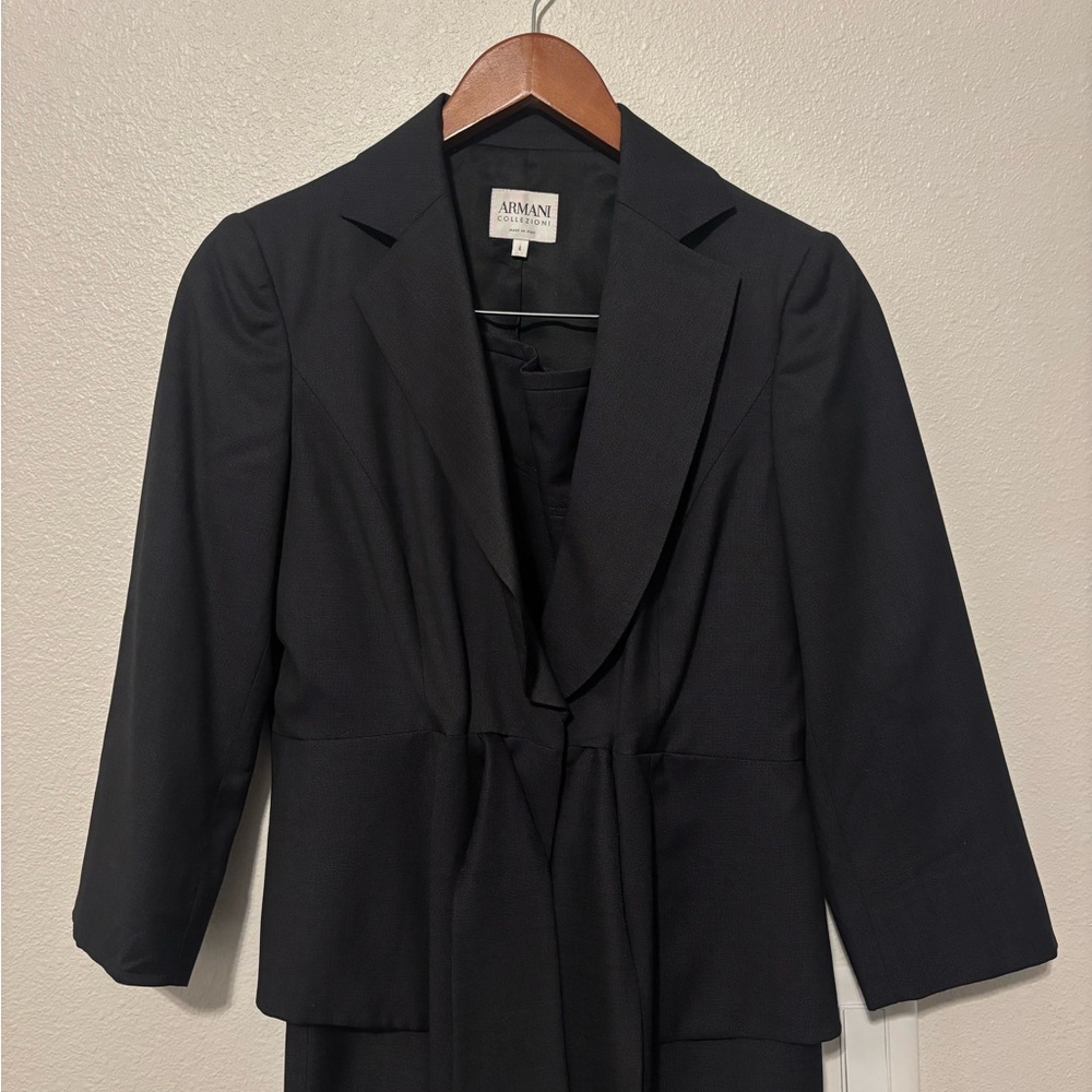 Armani Collezioni Women's Black Blazer set